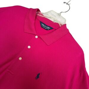 Polo Golf Ralph Lauren Polo Mens XXL Pink‎ Pima Cotton Broadmoor Golf Club